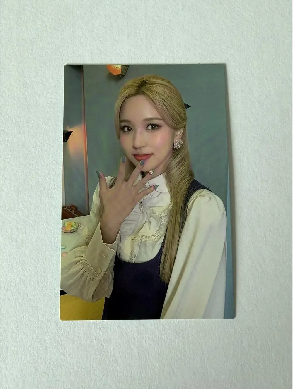 Twice Mina EYES WIDE OPEN Album Photocard
